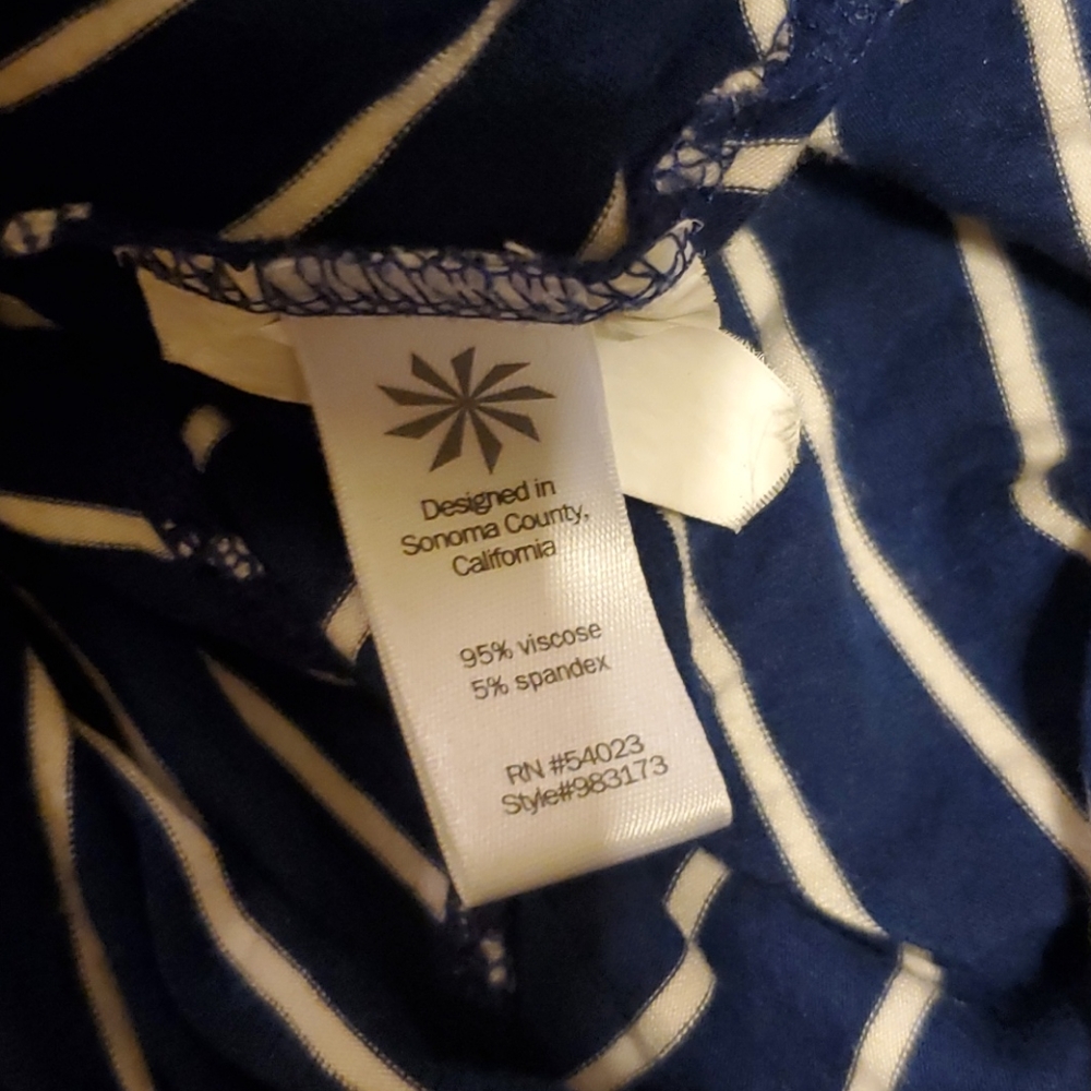 Striped Asymmetrical Midlength - image 7